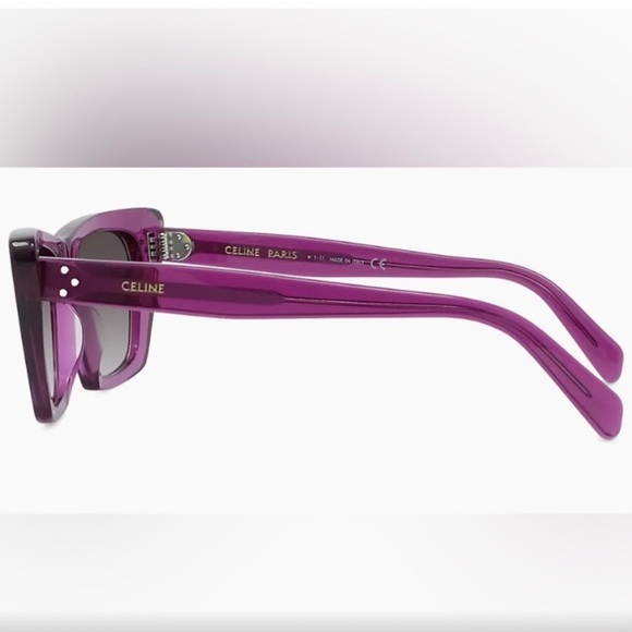 CELINE ❤️❤️ CAT EYE SUNGLASSES ..Full Inclusion NEW - Picture 5 of 13